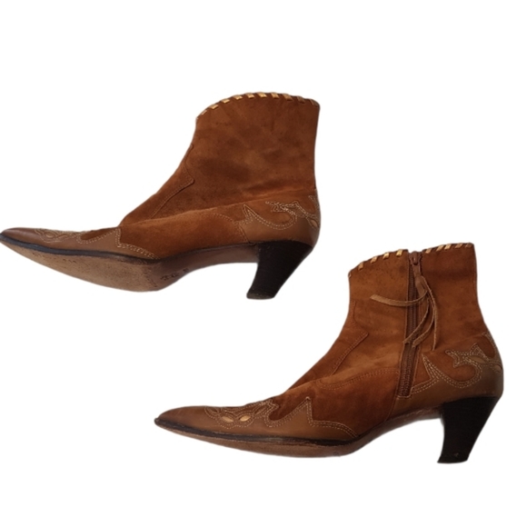 Antonio Melani- Western Ankle Boots - Picture 4 of 12